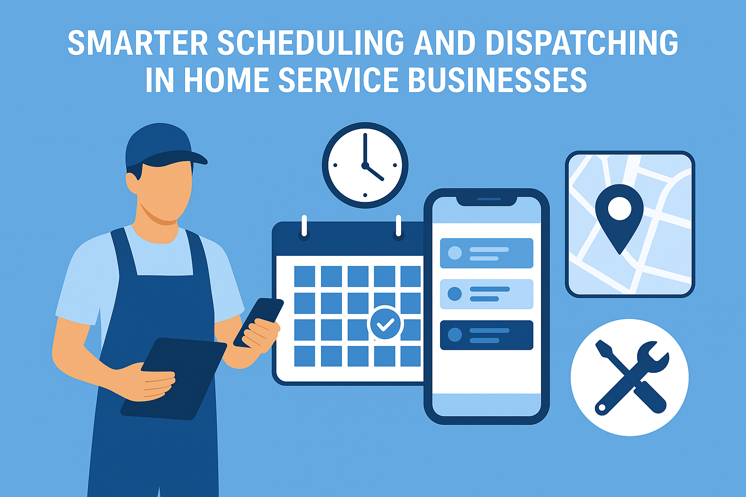 Smarter scheduling and dispatching for home service businesses